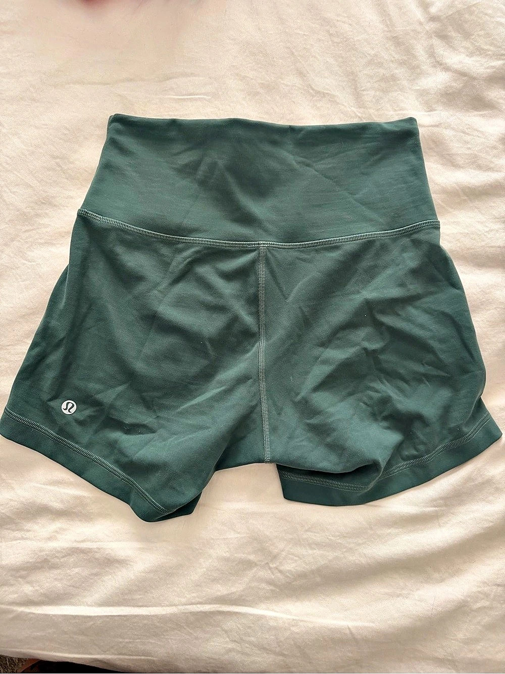 Lululemon Wunder High-Rise Short 4" Green